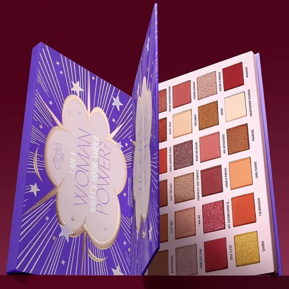 ciate I am a woman what’s your superpower? Vol 2 24 color eyeshadow palette